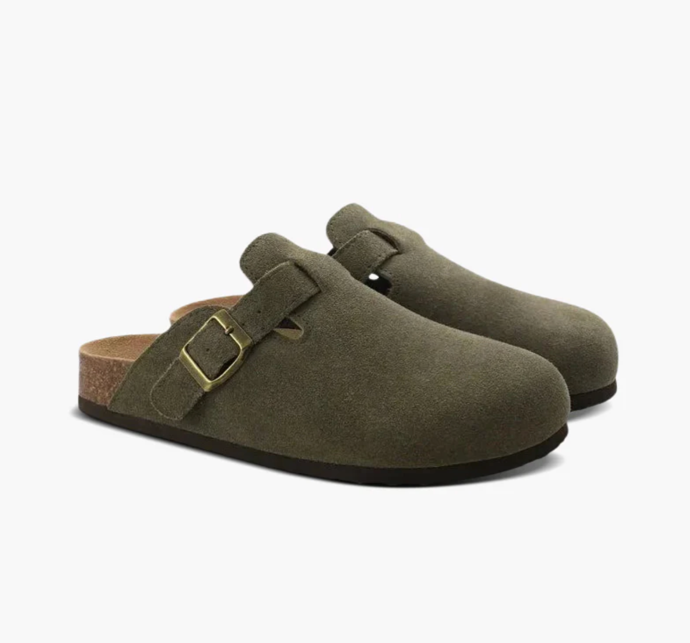 WestVeli Suede Clogs