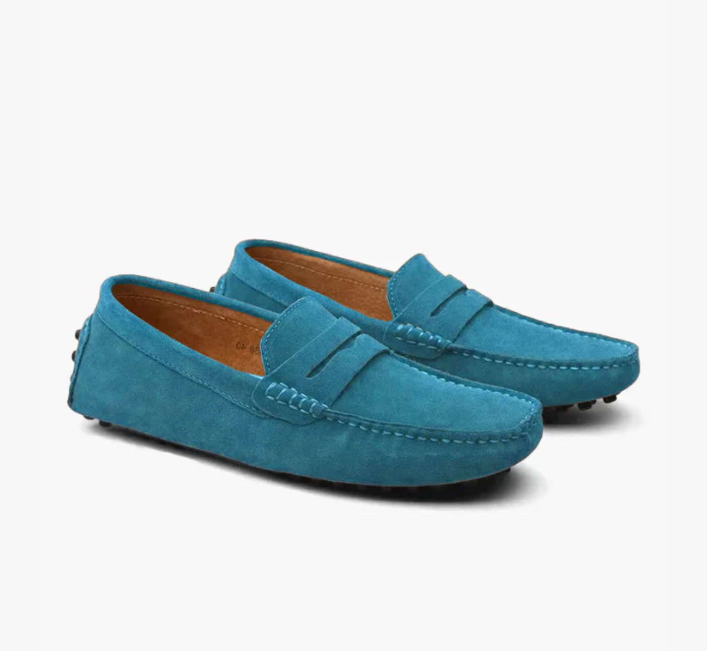Suede Driver Loafers