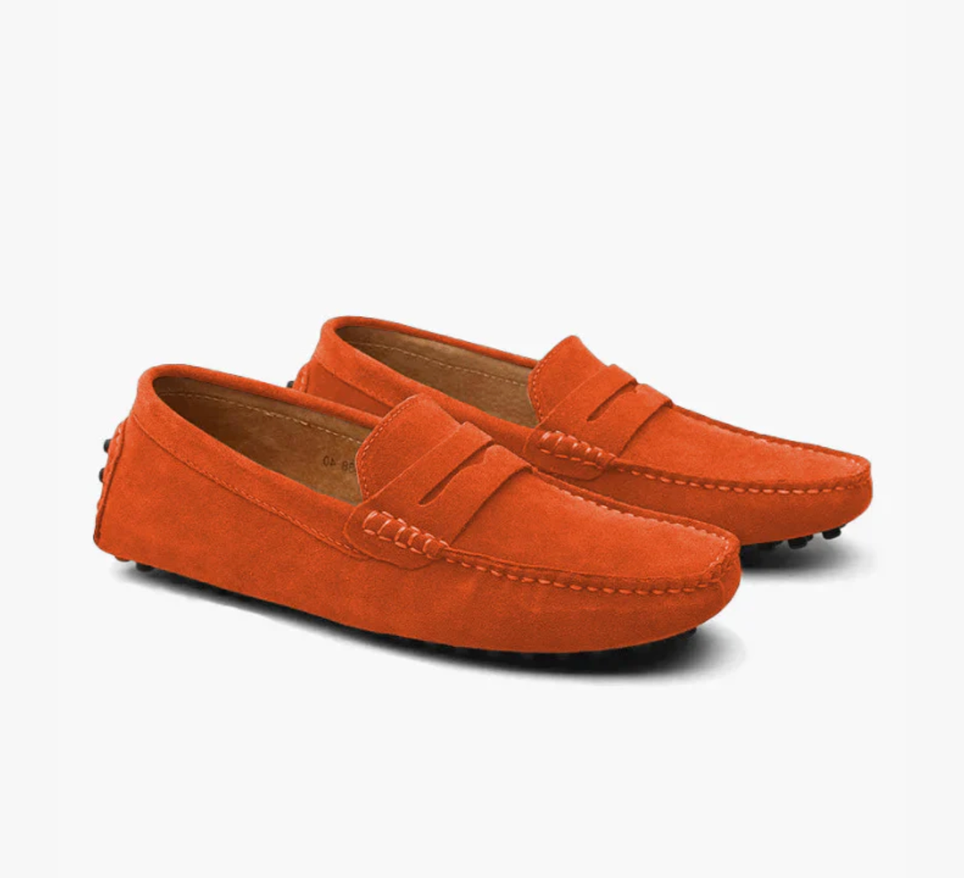 Suede Driver Loafers