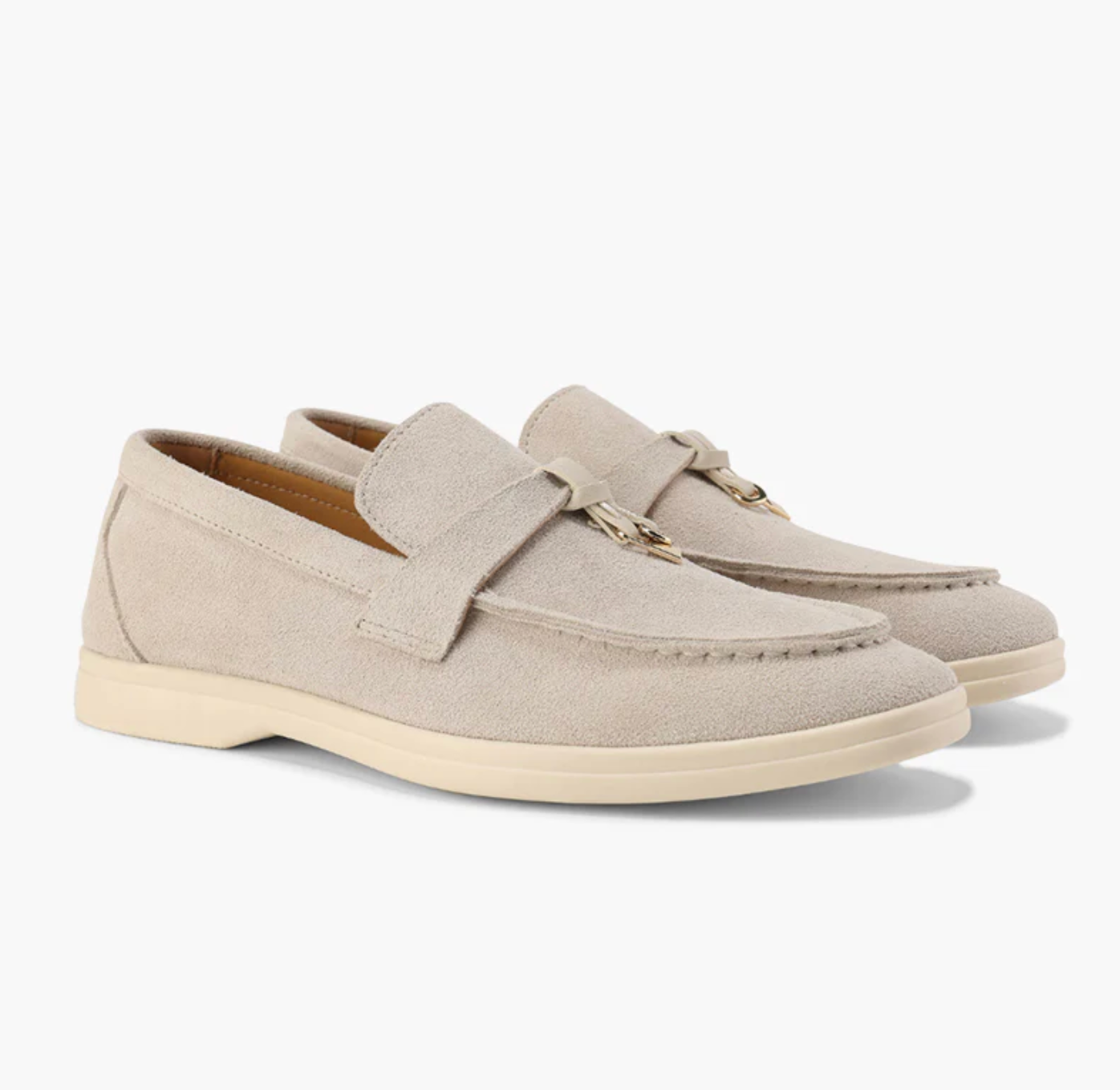 Old Money Suede Lady Loafers