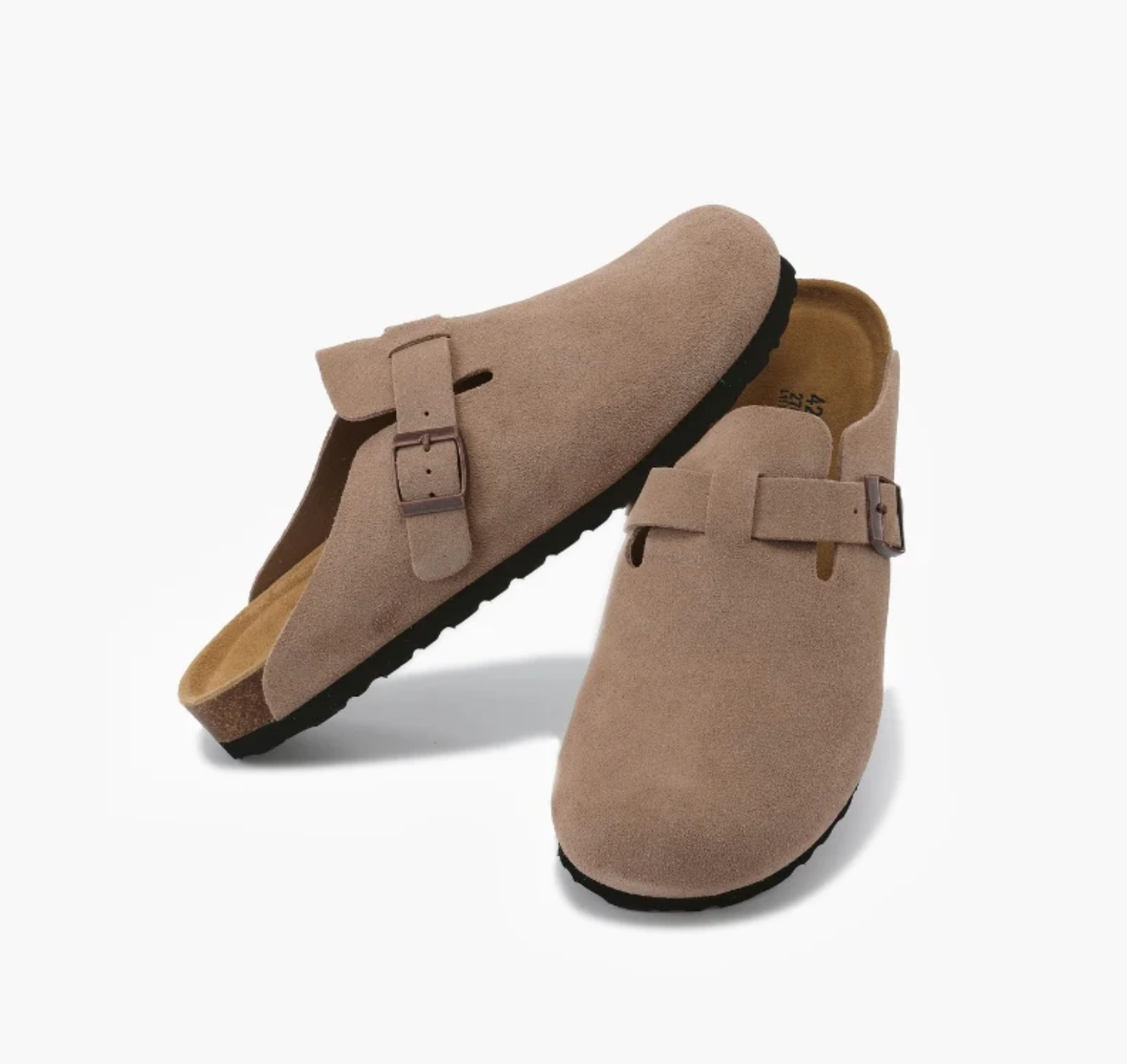 WestVeli Suede Clogs